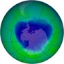 Antarctic Ozone 2008-11-22